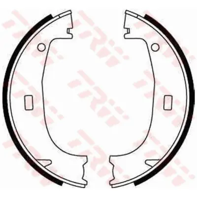 Juego de zapatas de frenos, freno de estacionamiento TRW GS8594 TRW GS8594 Oferta Especial
